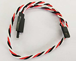 Prolunga Futaba Twisted 22AWG 300 mm con blocco radiosistemi MAXCFTL3