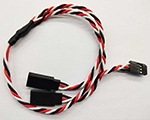 Prolunga Futaba Y Twisted 22AWG 150 mm radiosistemi MAXCFY1