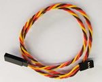 Prolunga Hitec/JR Twisted 22AWG 300 mm radiosistemi MAXCJR3