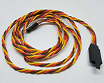 Prolunga Hitec/JR Twisted 22AWG 1000 mm con blocco radiosistemi MAXCJTL6