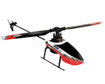 Elicottero Ninja 250 w/Co-Pilot 6 Axis Stabilisation Red radiosistemi TWST1001R