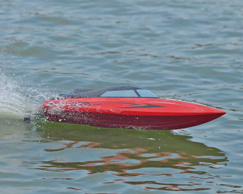 Motoscafo Elettrico Vector SR65 Brushed Racing Boat RTR Red radiosistemi VOL79205BR