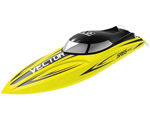 Motoscafo Elettrico Vector SR65 Brushed Racing Boat RTR Yellow radiosistemi VOL79205BY