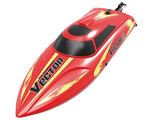 Motoscafo Elettrico Vector 30 Brushed Racing Boat RTR Red radiosistemi VOL79503RR