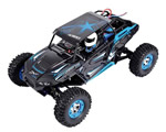 Automodello Road Crawler 1:12 4WD 2,4 GHz Blue/Black RTR radiosistemi WL12428B