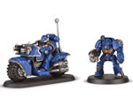 Space Marine Bike Attack revell REV00082