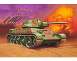 Russian Main Battle Tank T-34/76 (model 1943) 1:35 revell REV03244