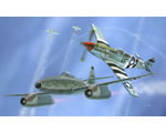 Combat Set Messerschmitt Me262  P-51B Mustang 1:72 revell REV03711