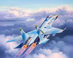 Sukhoi Su-27 Flanker 1:144 revell REV03948