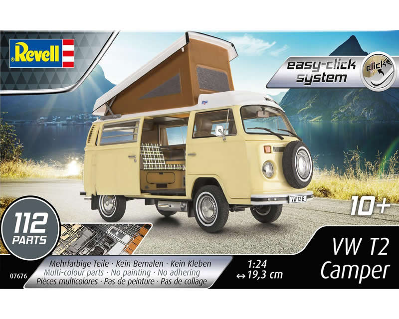 Volkswagen T2 Camper (Easy-Click System) 1:24 revell REV07676