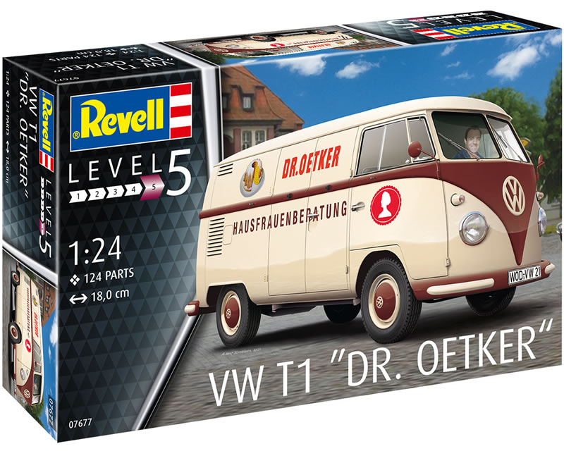 Volkswagen T1 Dr. Oetker 1:24 revell REV07677