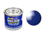 Email Color Ultramarine Blue Gloss RAL 5002 (14 ml) revell REV32151
