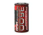 NiMH Battery 3600mAh 1,2V Sub-C single cell robitronic EP3600