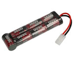 NiMH Battery 3600mAh 8,4V Stick Pack Tamiya Plug robitronic R05154