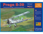 Praga E-39 Czechoslovak trainer 1:72 rsmodels RSM92061