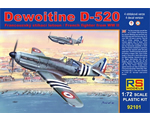 Dewoitine D-520 Free France 1:72 rsmodels RSM92101