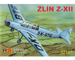 Zlin Z-XII 1:72 rsmodels RSM92107