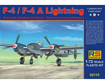 Lockheed F-4/F-4A Lightning 1:72 rsmodels RSM92115
