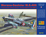 Morane Saulnier M.S.406 France 1940 1:72 rsmodels RSM92118