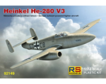 Heinkel He-280 V3 with HeS engine 1:72 rsmodels RSM92149