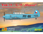 Yakovlev Yak-11 / C-11 Moose 1:72 rsmodels RSM92166
