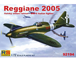 Reggiane Re-2005 1:72 rsmodels RSM92194