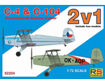 C-4 + C-104 Double kit 1:72 rsmodels RSM92204