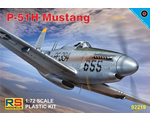 North American P-51H Mustang 1:72 rsmodels RSM92219