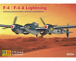 Lockheed F-4/F-4A Lightning American Reconnaissance 1:72 rsmodels RSM92254