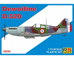 Dewoitine De.520 1:72 rsmodels RSM92255