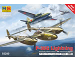 Lockheed P-38G Lightning 1:72 rsmodels RSM92280