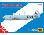 Yakovlev Yak-11 / C-11 Two-seat advanced trainer 1:72 rsmodels RSM94009