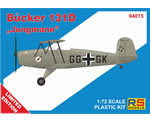 Bucker Bu 131 A/B 24 Schule Olomouc 1:72 rsmodels RSM94015