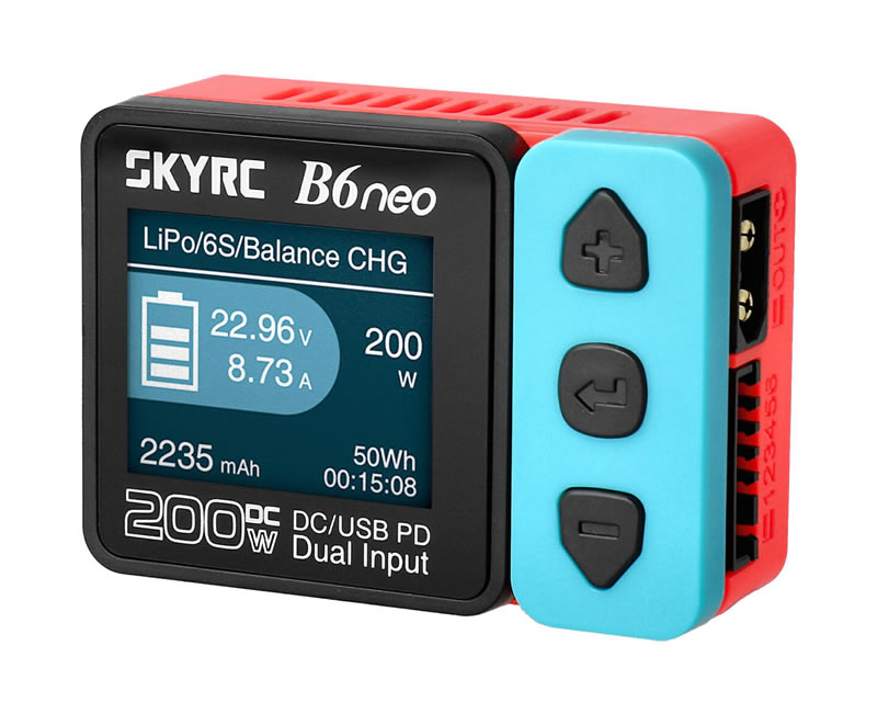 B6neo Smart Charger LiPo 1-6s 10A 200W skyrc SK100198-01