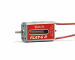 Motore Flat-6 R 22K cassa aperta, lungh.albero 7.3 mm front shaft length slotit MN11H-2