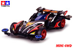 Mini4WD Aero Blitzer-Sonic Black Special tamiya TA19615