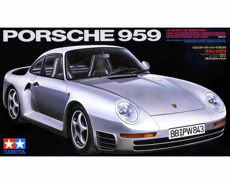 Porsche 959 1:24 tamiya TA24065