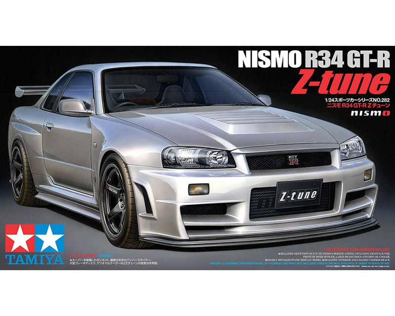 NISMO Nissan Skyline GT-R (R34) Z-tune 1:24 tamiya TA24282