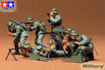 German Machine Gun Troops 1:35 tamiya TA35038