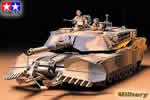 U.S. M1A1 Abrams w/Mine Plow 1:35 tamiya TA35158