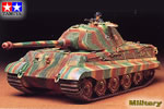 German King Tiger Porsche Turret 1:35 tamiya TA35169