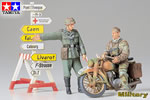 German Motorcyle Orderly Set 1:35 tamiya TA35241