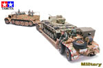 German 18 Ton Heavy Half-Track Famo and Tank Transporter Sd.Ah.116 1:35 tamiya TA35246