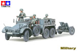 German Krupp Towing Truck with 37 mm Pak 1:35 tamiya TA35259