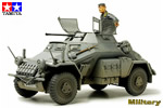 German Armored Car Sd.Kfz.222 w/Photo Etched Part 1:35 tamiya TA35270