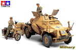 German Sd.Kfz.222 Leichter Panzerspahwagen 4x4 North Africa 1:35 tamiya TA35286