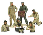 U.S. Tank Crew Set European Theater 1:35 tamiya TA35347