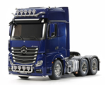 Mercedes-Benz Actros 3363 6x4 Gigaspace Pearl Blue 1:14 Kit tamiya TA56354