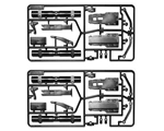 Parti rinforzate per assale rimorchi tamiya TA56525