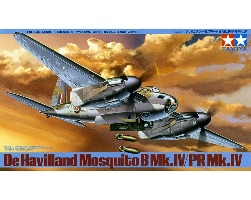 De Havilland Mosquito B Mk.IV / PR Mk.IV 1:48 tamiya TA61066